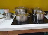 Bộ nồi 5 món Fissler Original ProfiI nắp thép