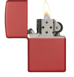 Bật lửa Zippo màu sơn đỏ