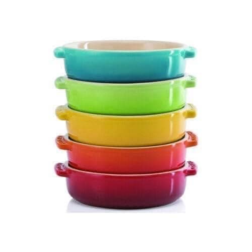 Bộ 5 đĩa Le Creuset Tapas-Schale 14cm cầu vồng