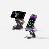 Bộ sạc Mooas không dây MagSafe 3 trong 1 có thể gập lại 15W