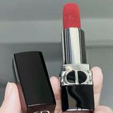 Son Dior velvet 720 màu đỏ nâu