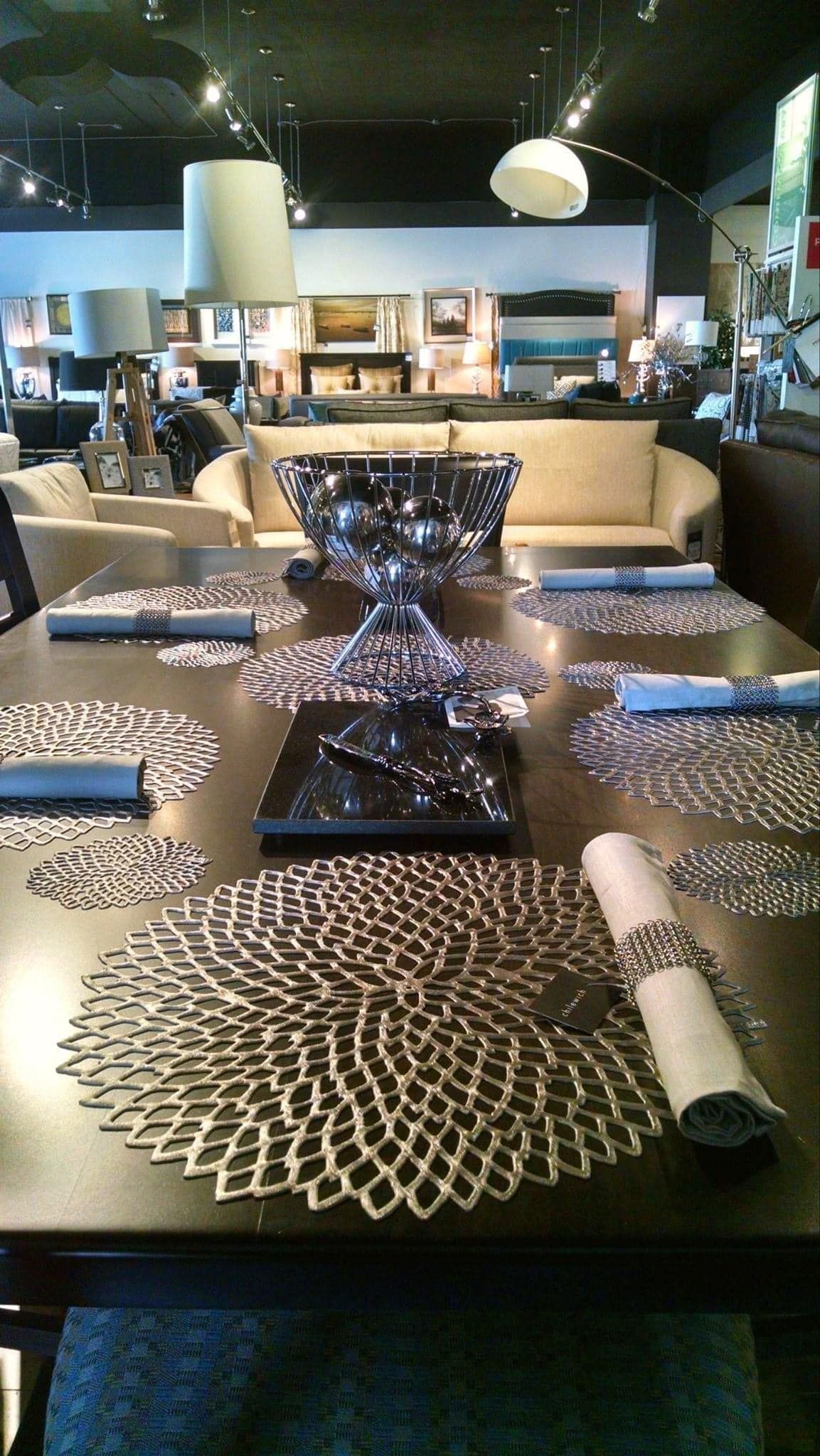 Tấm lót bàn ăn Chilewich Pressed Dahlia