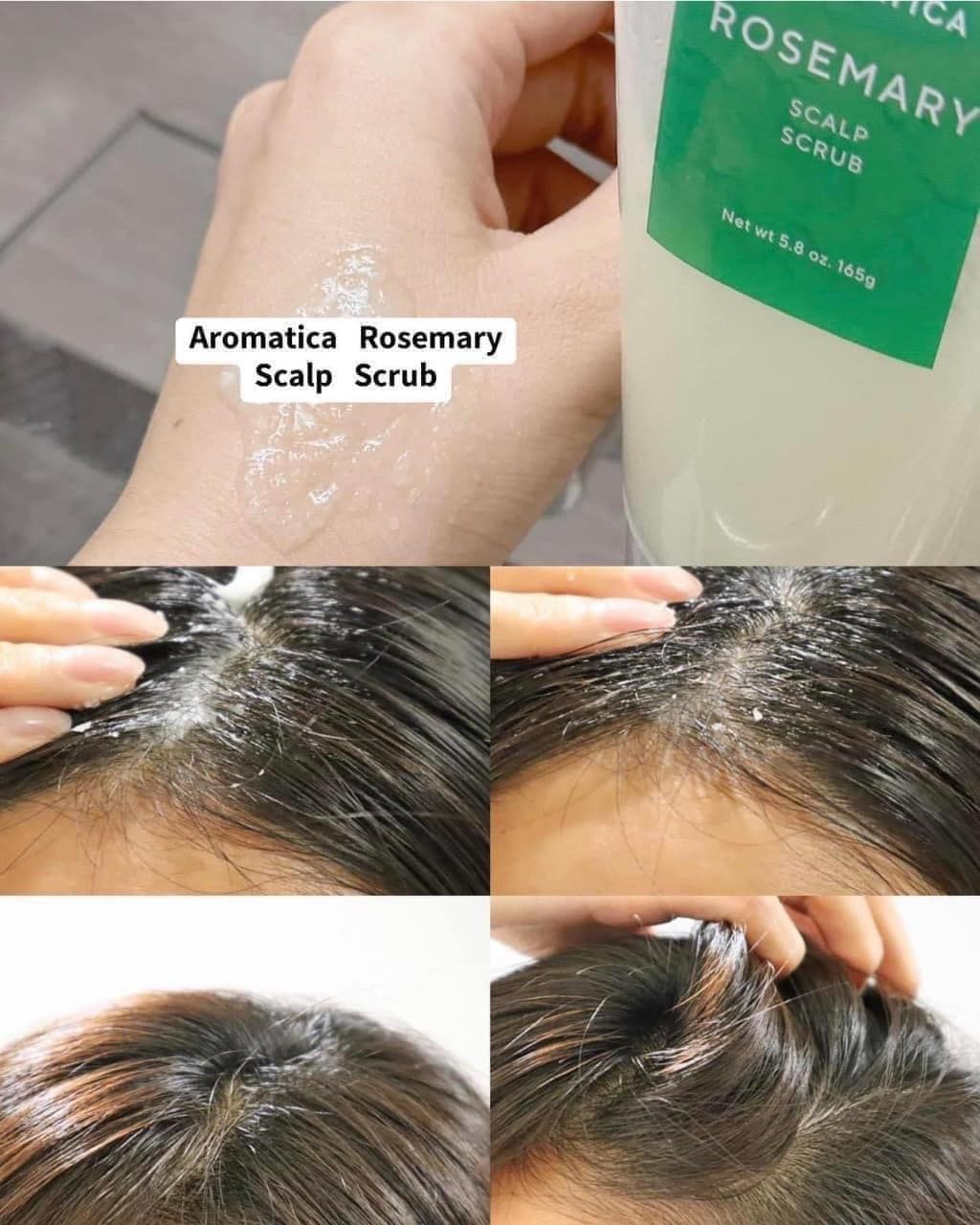 Tẩy tế bào chết da đầu Aromatica