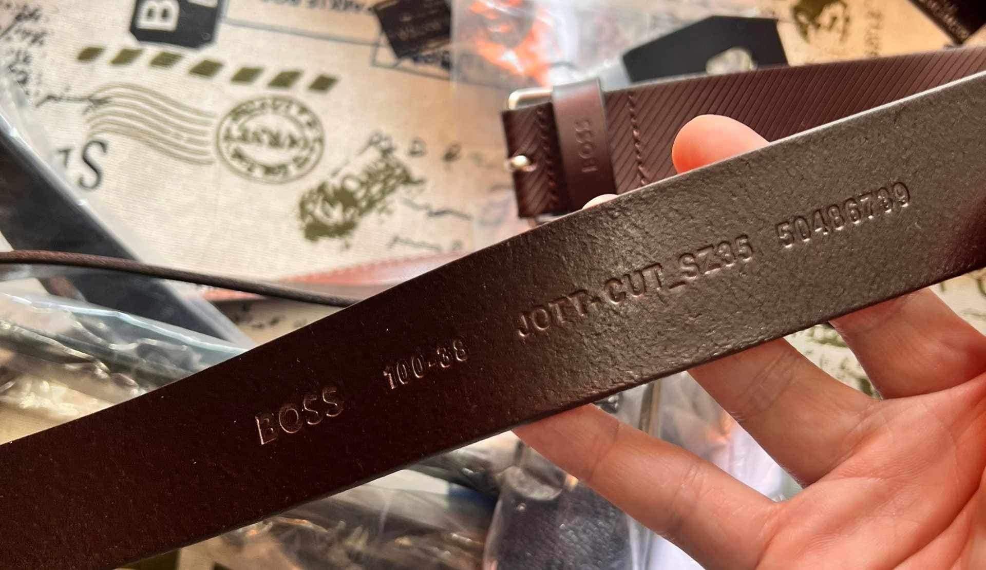 Thắt lưng khâu tay Boss