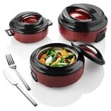 Bộ 3 bát giữ nhiệt có thể dùng trong lò vi sóng ERNESTO