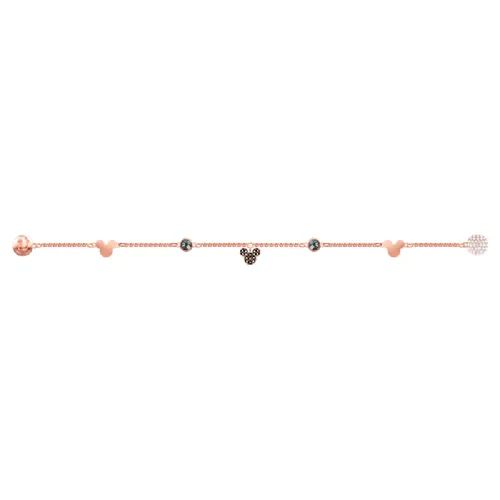 Vòng tay Swarovski Remix Collection Mickey Strandmulti-Colored, Rose-Gold Tone Plated