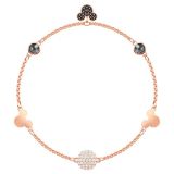 Vòng tay Swarovski Remix Collection Mickey Strandmulti-Colored, Rose-Gold Tone Plated