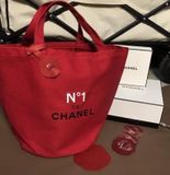 Túi tote vải Canvas Chanel No.1