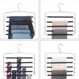 Bộ 3 móc treo khăn, treo quần Songmics tiết kiệm không gian