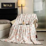 Chăn hè Tencel Nicolas hoạ tiết 200x230cm