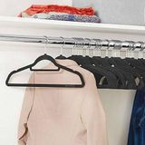 Móc treo quần áo phủ nhung Simple set 50c