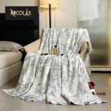 Chăn hè Tencel Nicolas hoạ tiết 200x230cm