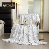 Chăn hè Tencel Nicolas hoạ tiết 200x230cm