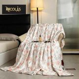 Chăn hè Tencel Nicolas hoạ tiết 200x230cm