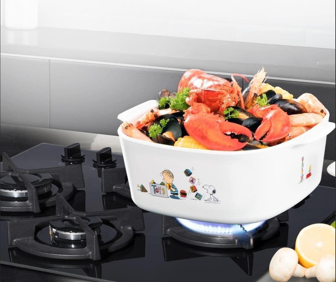 Nồi gốm thủy tinh chịu nhiệt Corningware 5L