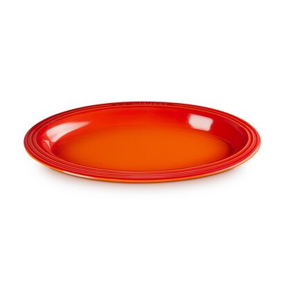 Đĩa hình Oval 25cm Flame Le Creuset màu cam