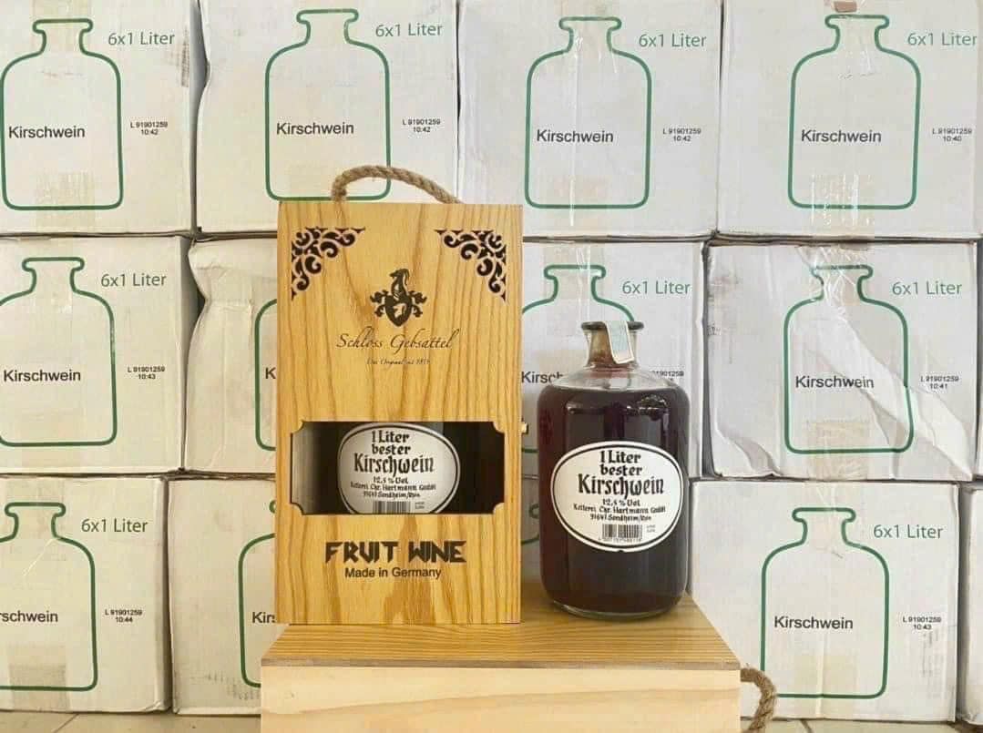 Rượu vang trái cây Kirschwein Chery 1L