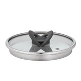 Nồi inox Tefal Optispace nắp kính 24/28cm