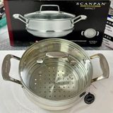 Xửng hấp 3 nấc Scanpan Impact