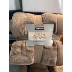  Chăn lông cừu KirkLand Plush Blanket Queen 