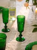 Bộ 6 cốc ly đĩa họa tiết rừng mưa nhiệt đới