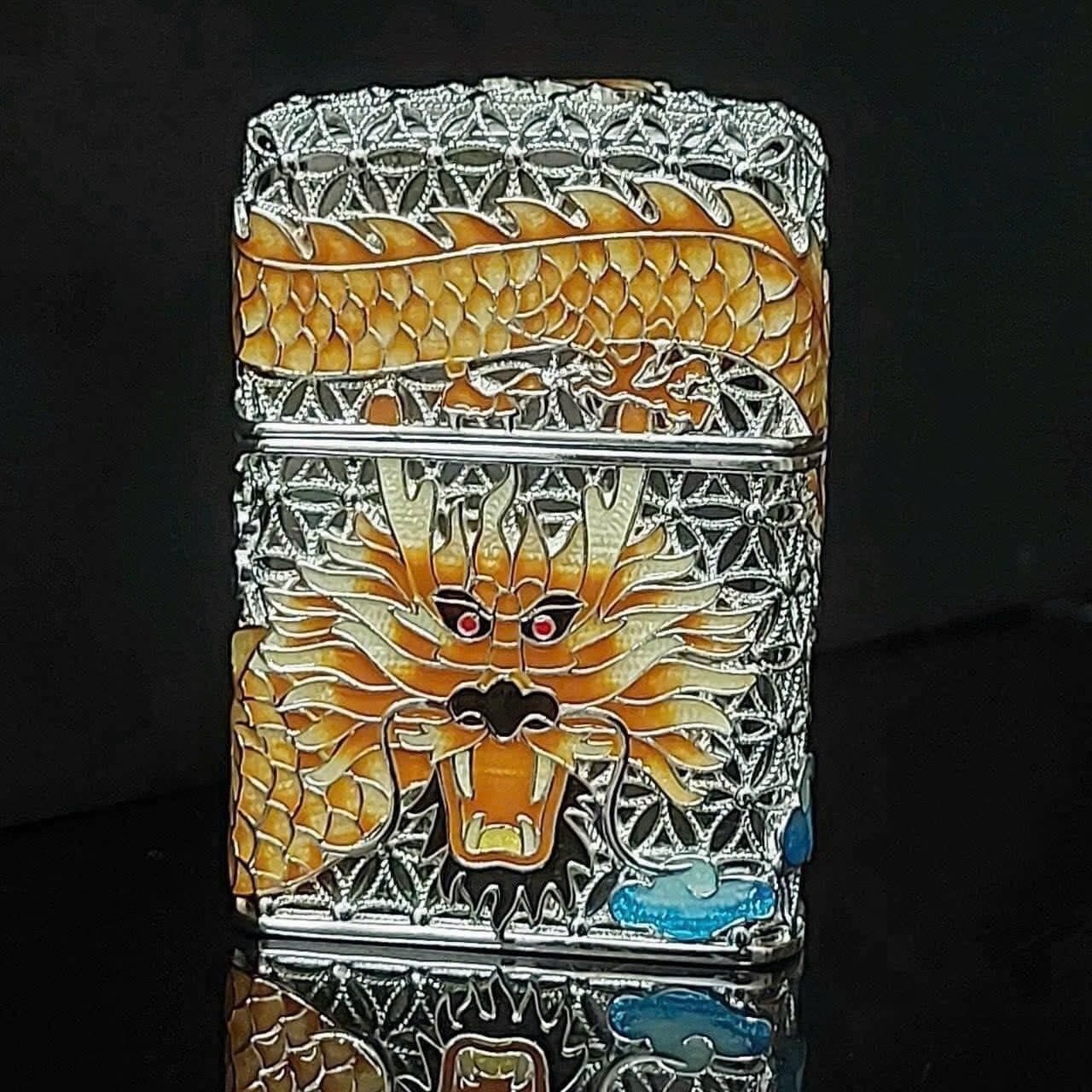 Zippo Thần Long Dạ Quang