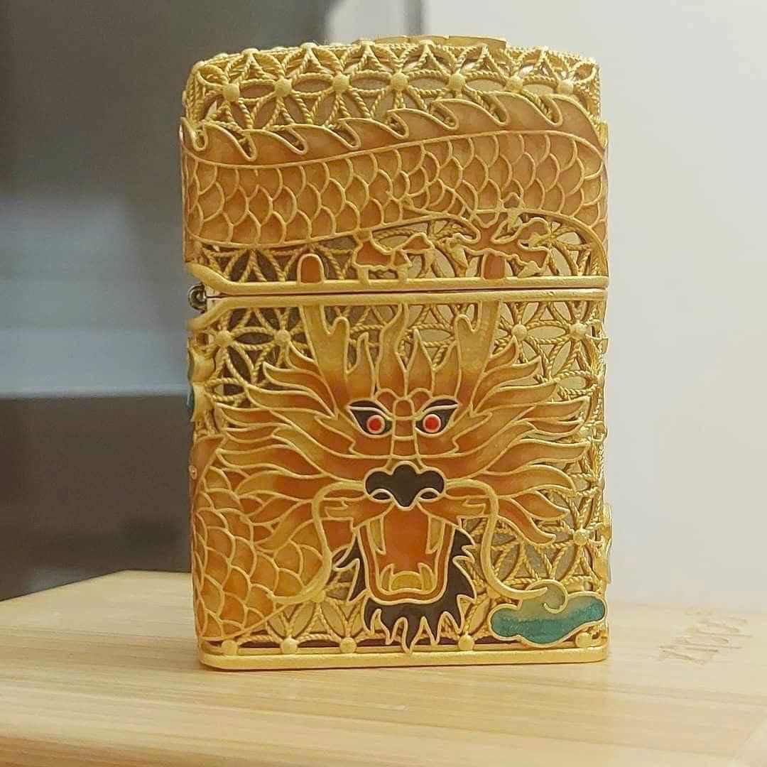 Zippo Thần Long Dạ Quang