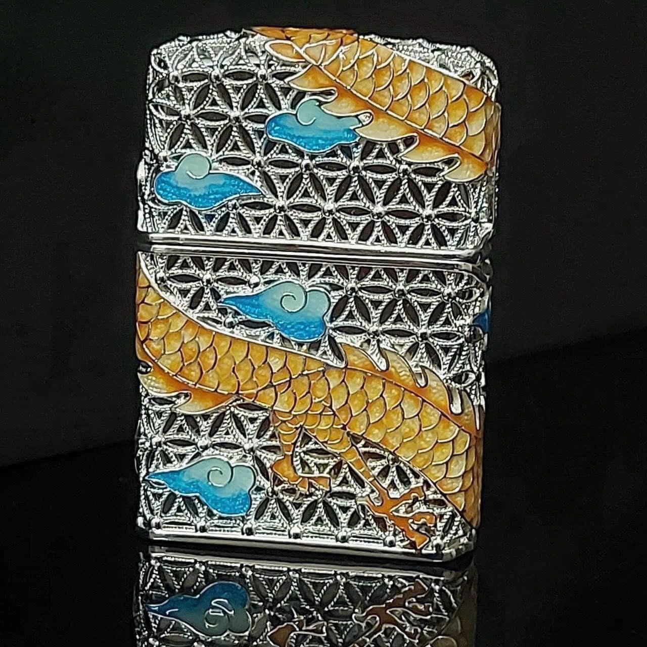 Zippo Thần Long Dạ Quang