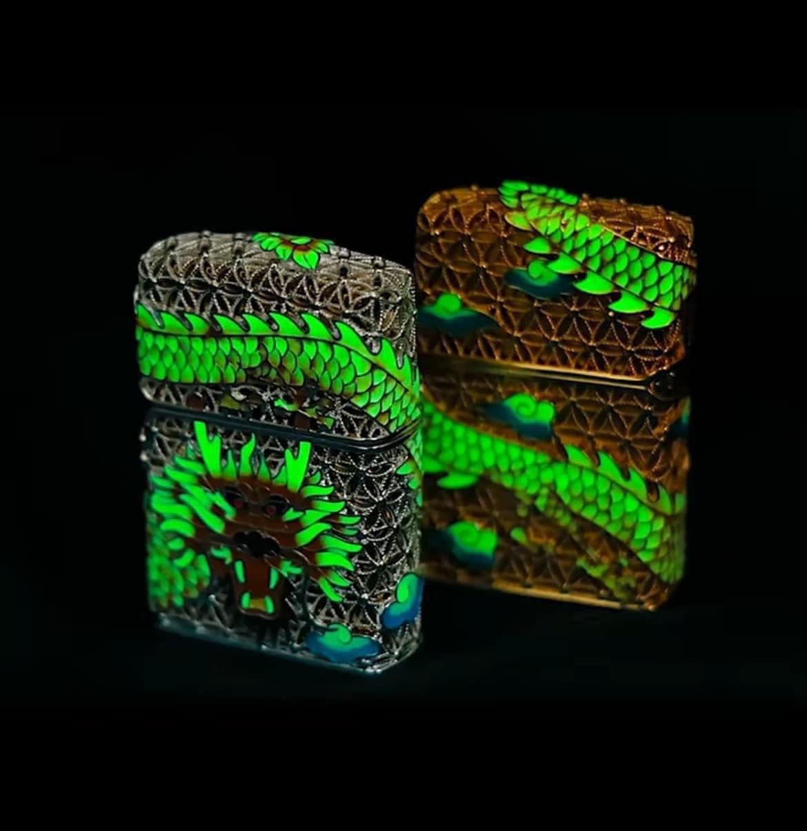 Zippo Thần Long Dạ Quang