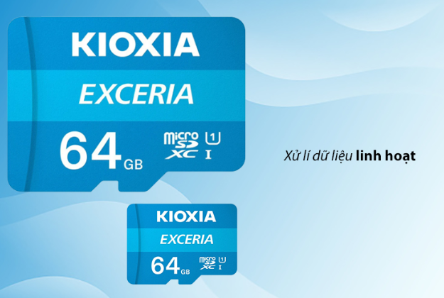 Thẻ nhớ Kioxia 64GB Exceria C10 U1 - Bh 24 Tháng