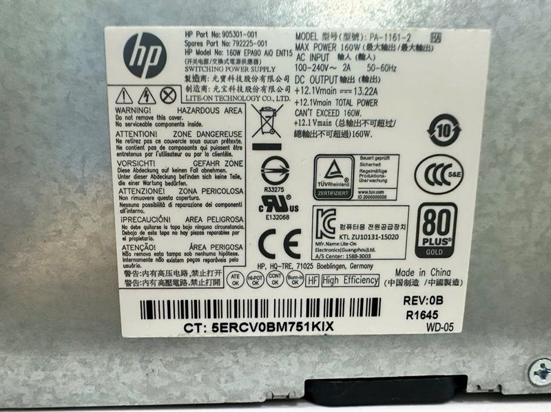 Nguồn All In One Hp ProOne 600 G2 tm