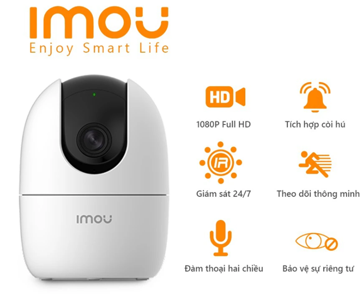 Camera IP Imou A2-A22EP-G-V3-2MPX - Bh 24 tháng
