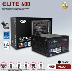 Nguồn VSP Elite V600P 600W - Bh 24 tháng
