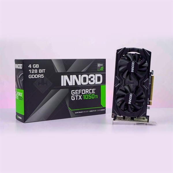 VGA Inno3D GTX 1050Ti Twin X2 4GB DDR5 tm