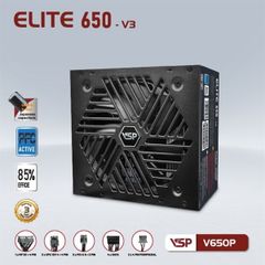 Nguồn VSP Elite V650P-V3 650W - Bh 24 tháng