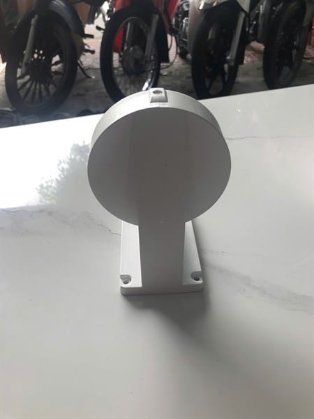 Chân đế bằng nhựa gắn Camera chữ L - Treo tường/ Ốp trần