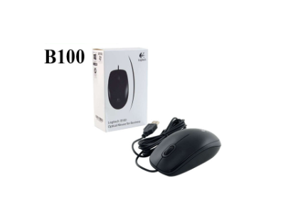 Chuột có dây Logitech B100 USB - Bh 12 Tháng