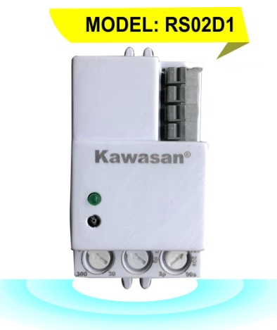 Công Tắc Cảm Ứng Vi Sóng KAWASAN RS02D1-Bh12th