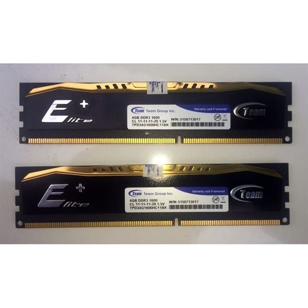 Ram PC Team Elite 4GB DDR3 Bus 1600 tm