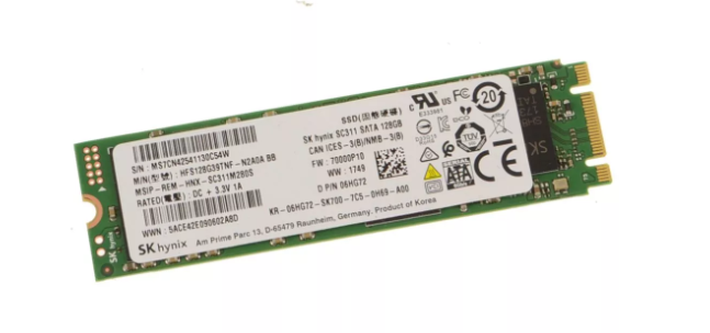 SSD Sk hynix M2 Sata 128GB TM- Bh 12 Tháng