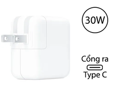 Sạc Macbook 30W Type C (Cóc sạc)- Bh 12 tháng