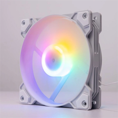 Fan Redmoon K8 - Trắng | 12cm, RGB Fixed