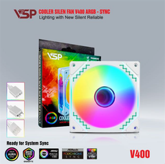 Fan Case VSP V400 LED ARGB - Bh 03 tháng