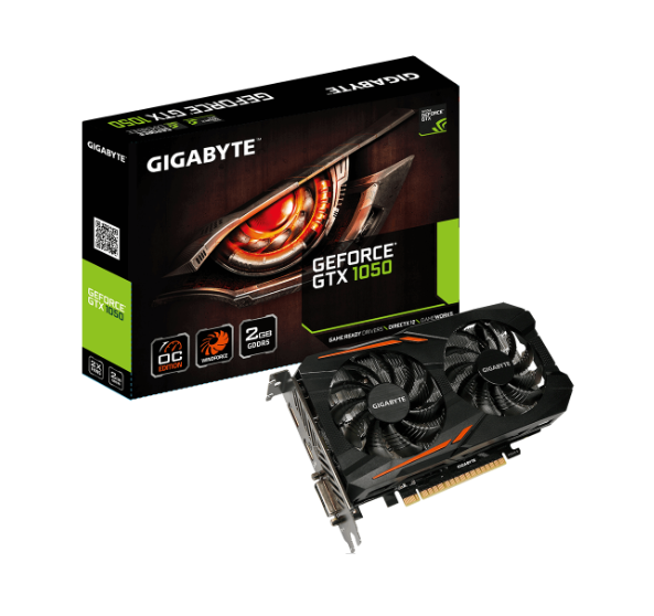 CARD VGA GIGABYTE GV-N1050OC-2GD