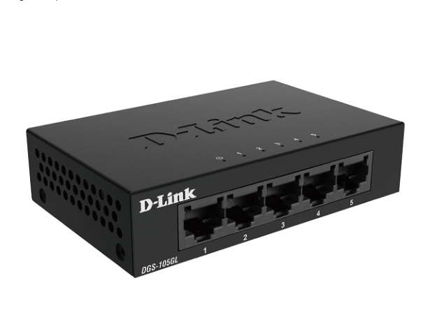 Switch D-Link DGS-105GL 5 port Gigabit - Bh 24 tháng
