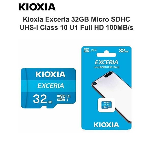 Thẻ nhớ Kioxia 32GB Exceria CL10 U1 - Bh 24 Tháng