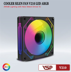 Fan Case VSP V210 White Led Argb - Bh 01 tháng