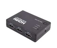 Hub Chia 3 HDMI Ra 1 HDMI (Có Remote) - Bh 03 Tháng