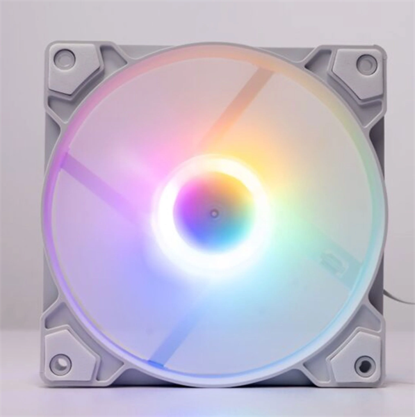 Fan Redmoon K8 - Trắng | 12cm, RGB Fixed