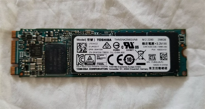 SSD Toshiba M2 Sata 256GB tm - Bh 03 tháng